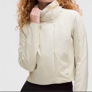 Lululemon Athletica Beige Puffer Jacket